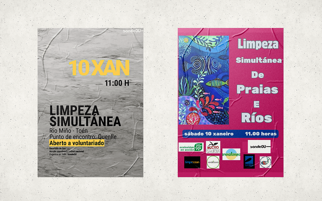 Limpeza simultánea de praias e ríos 1